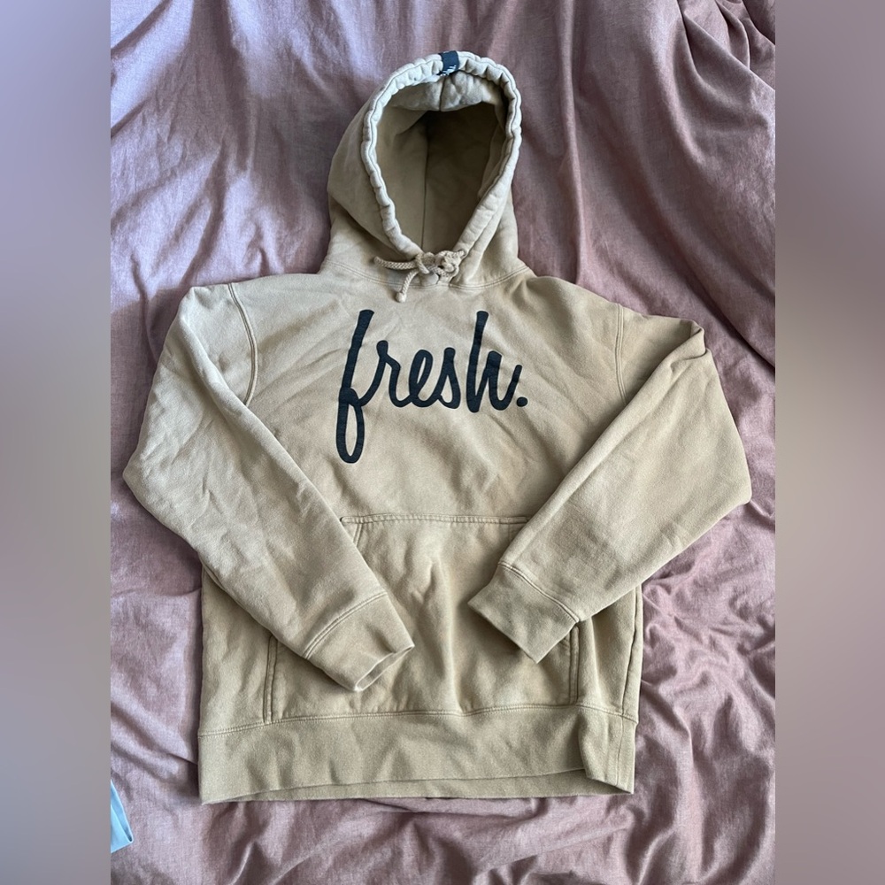 Great condition heavier weight 22fresh tan hoodie!